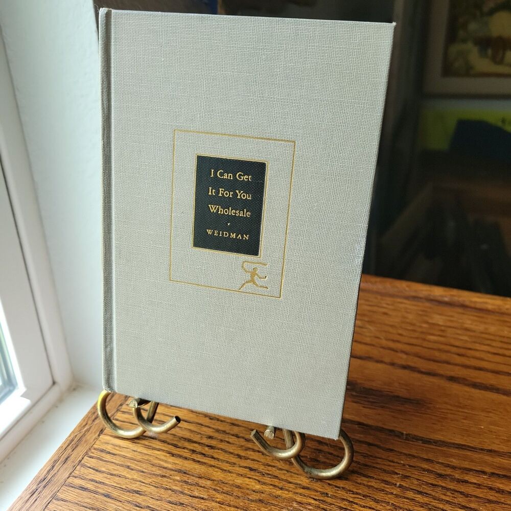 Vtg "I Can Get It For You Wholesale" Gray Hardcover Book 59' Random House  EUC